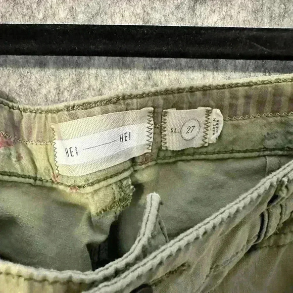 Anthropologie Hei Hei Westport Cargo Skinny Pants- Size 27 - Picture 6 of 6